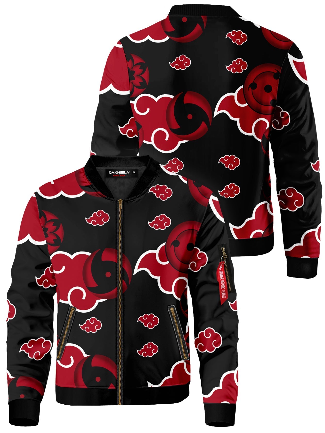 Fandomaniax - Akatsuki Sharingan Bomber Jacket