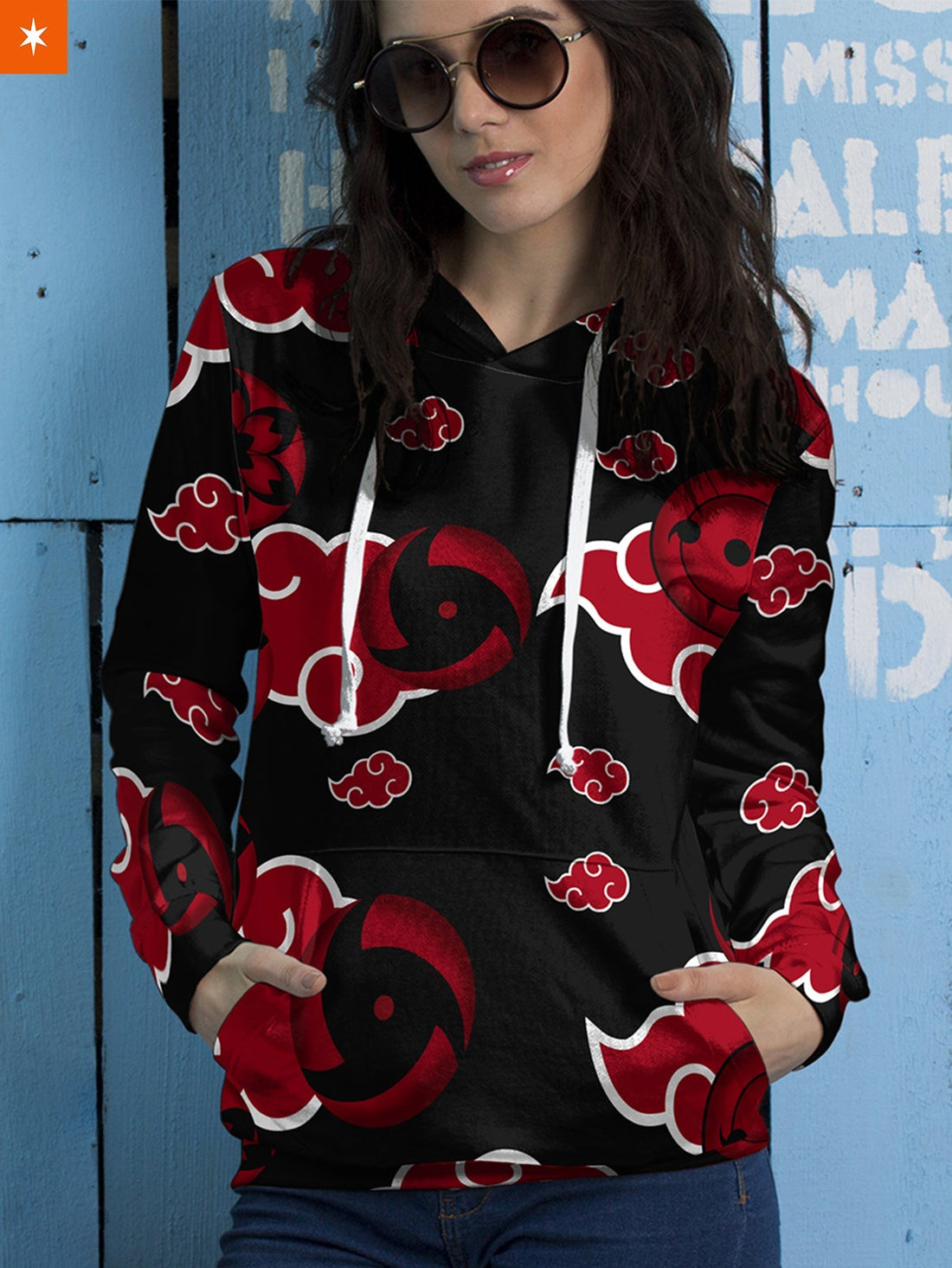 Fandomaniax - Akatsuki Sharingan Unisex Pullover Hoodie