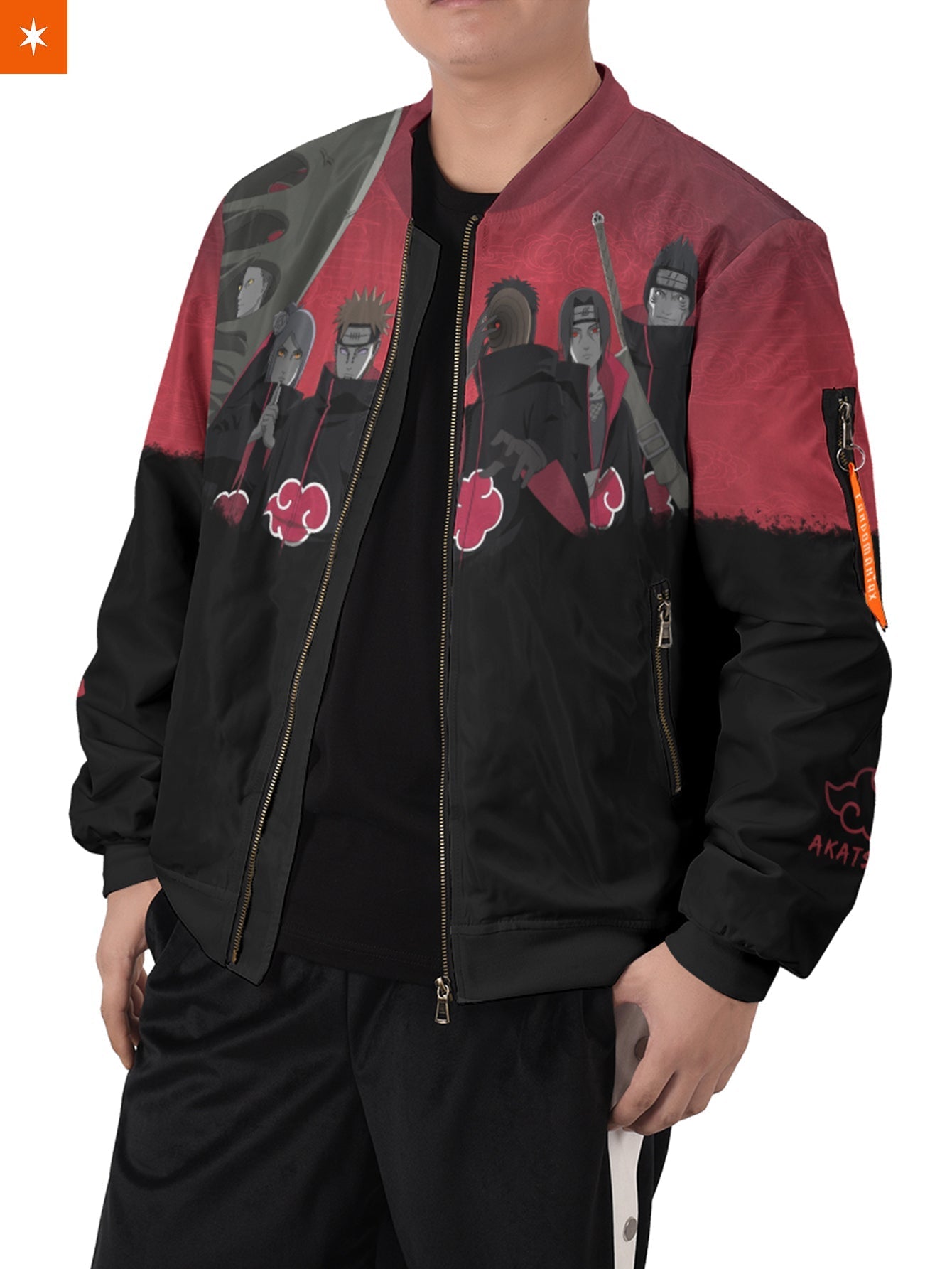 Fandomaniax - Akatsuki Squad Bomber Jacket