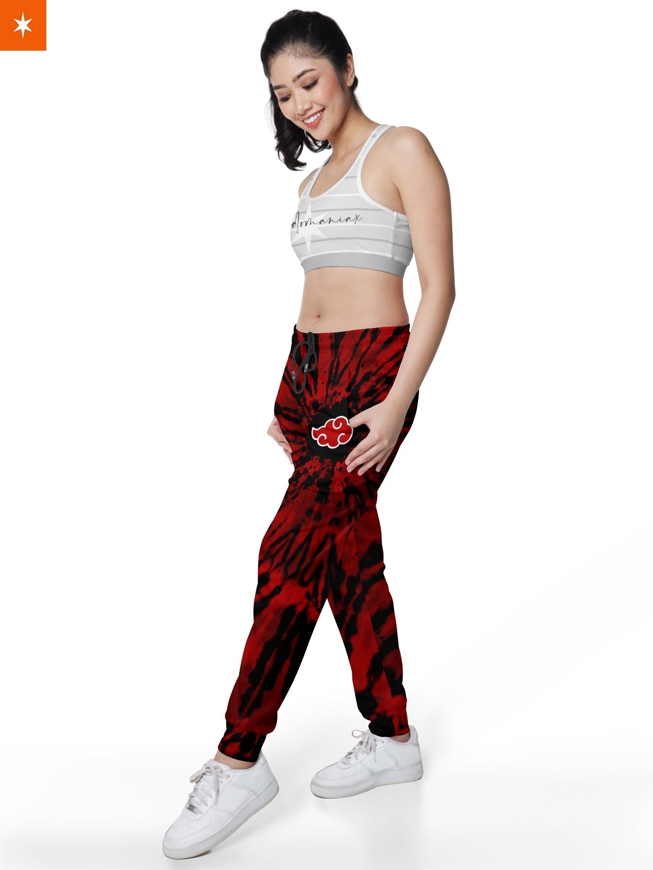 Fandomaniax - Akatsuki Tie Dye Jogger Pants