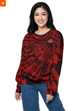 Fandomaniax - Akatsuki Tie Dye Unisex Wool Sweater