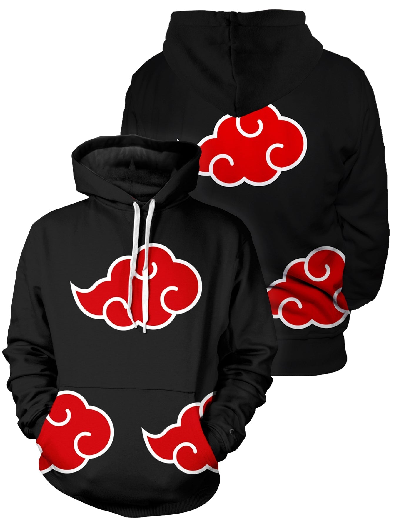 Fandomaniax - [Buy 1 Get 1 SALE] Akatsuki Unisex Pullover Hoodie