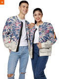 Fandomaniax - Akaza Tie Dye Bomber Jacket