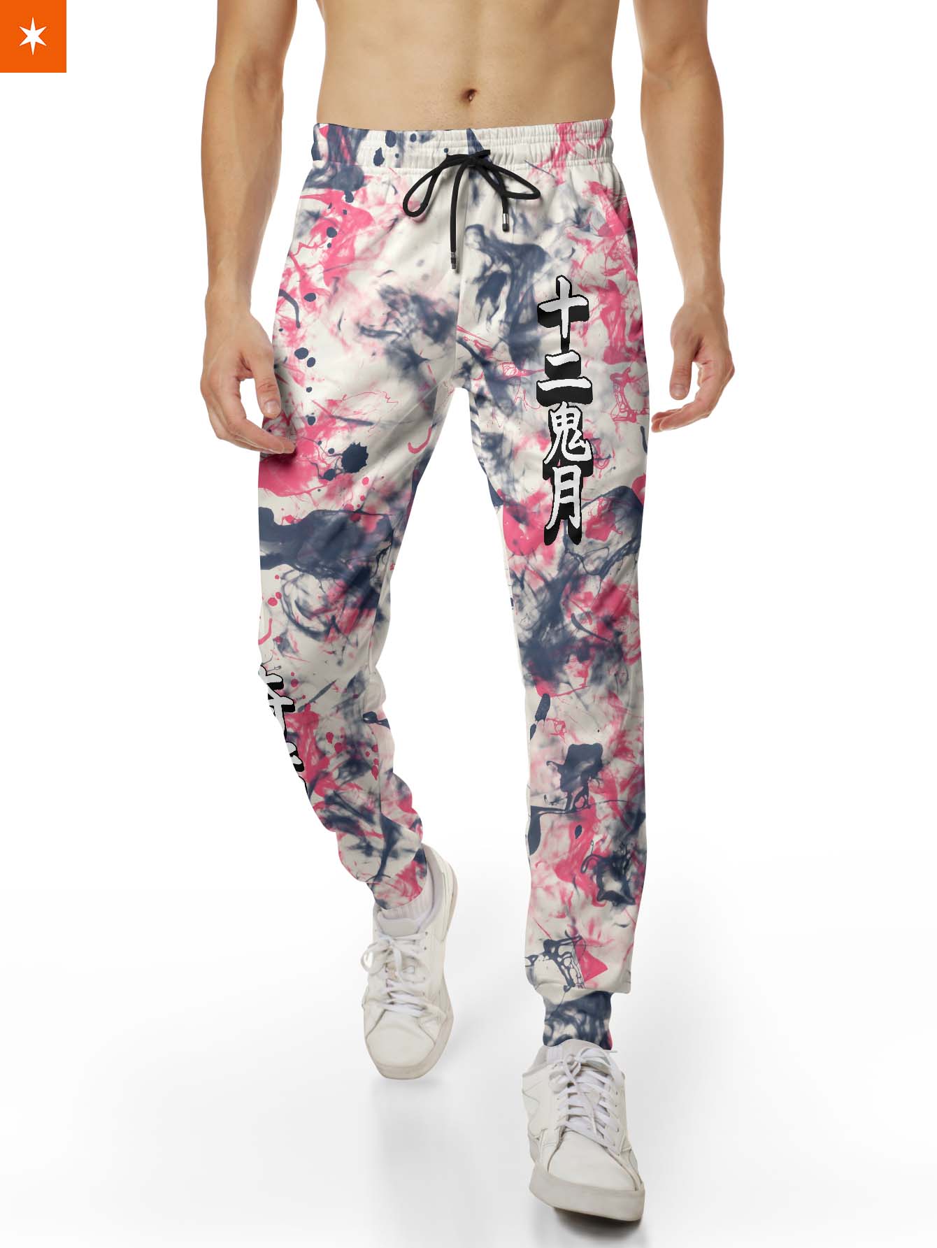 Fandomaniax - Akaza Tie Dye Jogger Pants