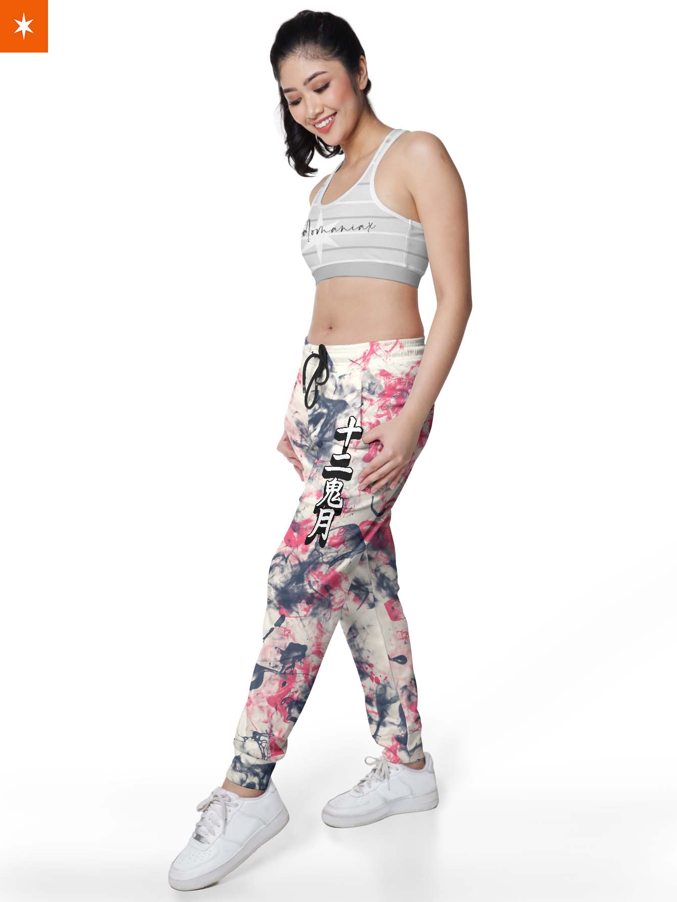 Fandomaniax - Akaza Tie Dye Jogger Pants