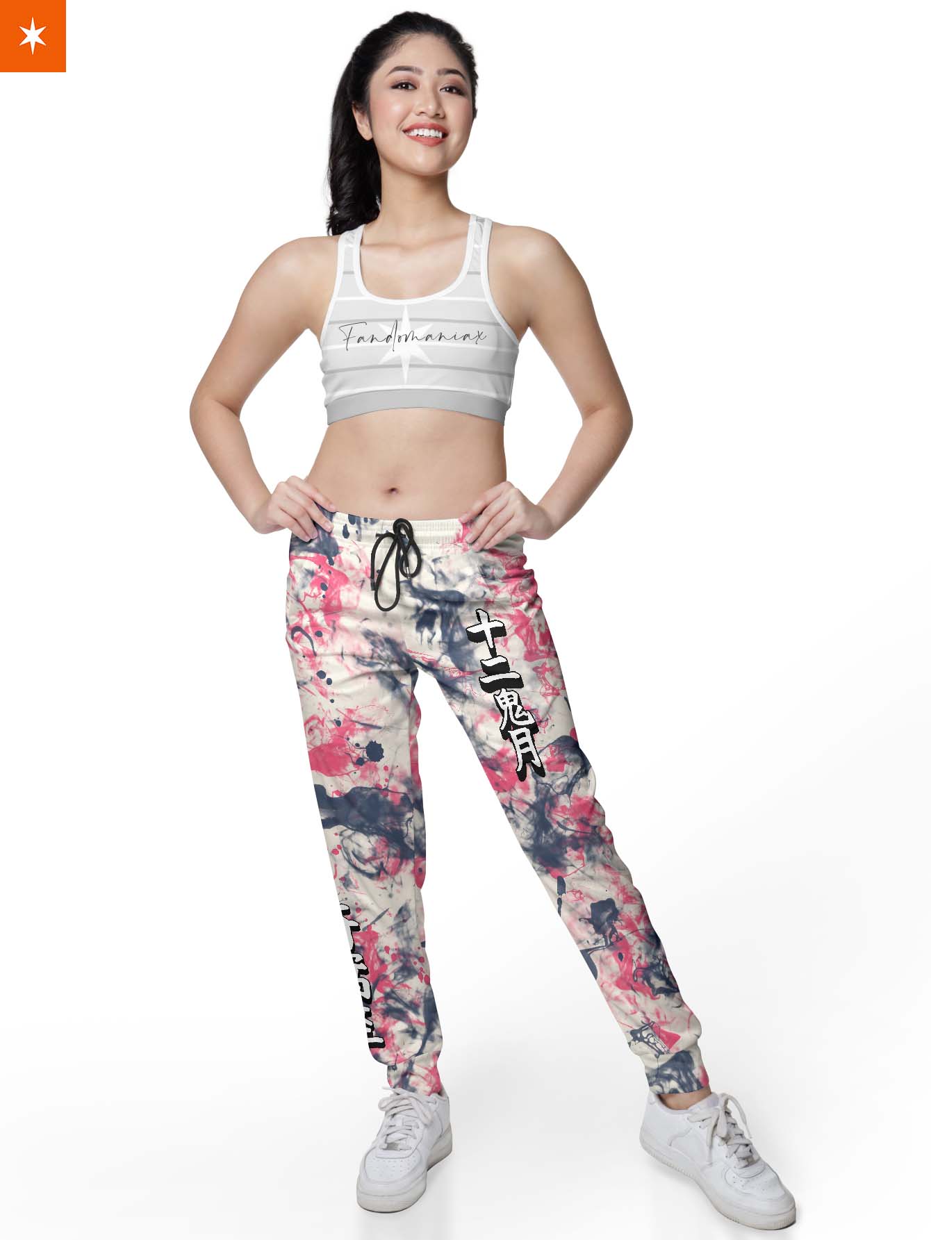 Fandomaniax - Akaza Tie Dye Jogger Pants