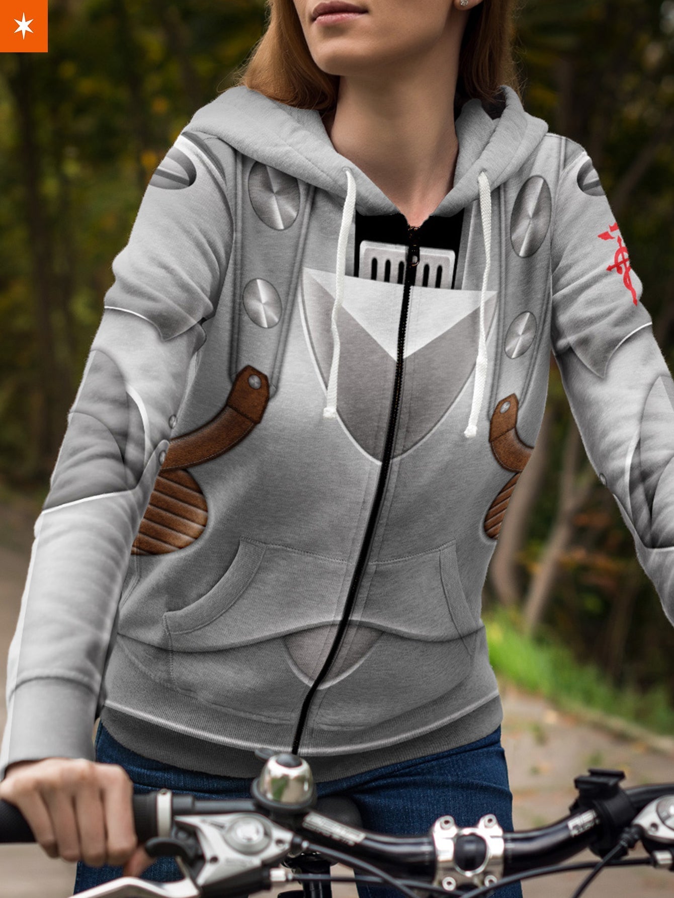 Fandomaniax - Al Elric Unisex Zipped Hoodie