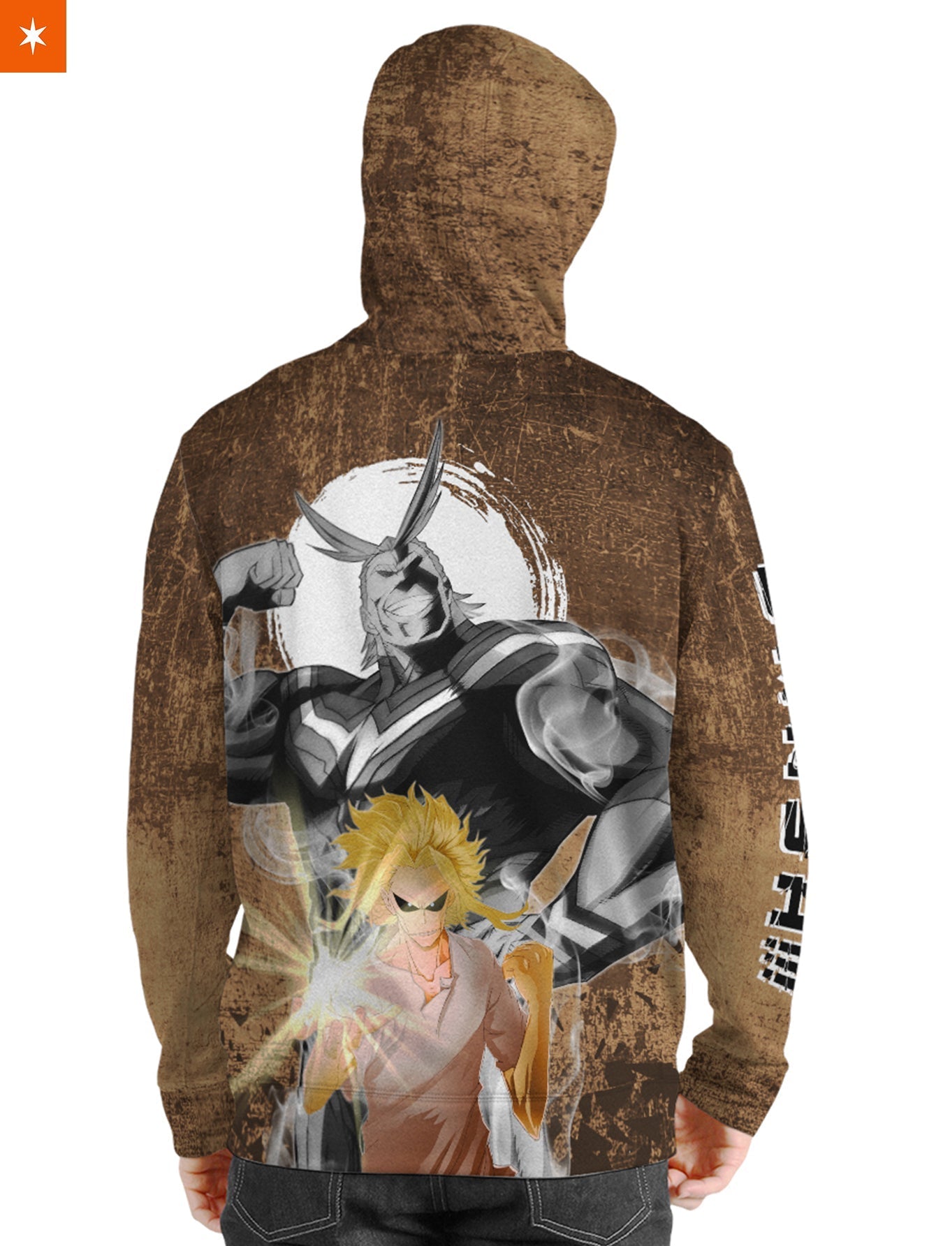 Fandomaniax - All Might Spirit Unisex Pullover Hoodie