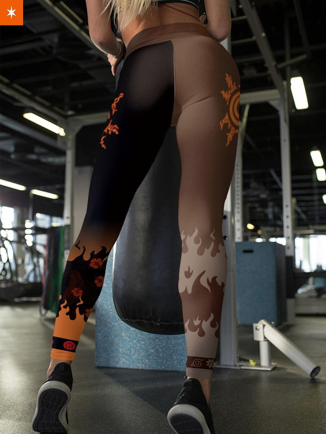 Fandomaniax - Aloha Naruto Kurama Unisex Tights