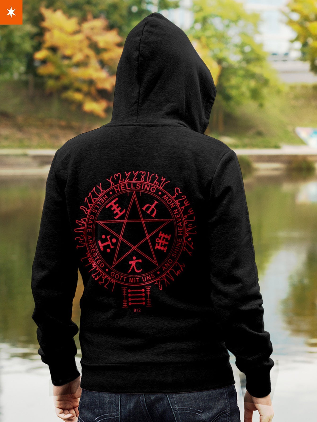 Fandomaniax - Alucard Hellsing Unisex Zipped Hoodie