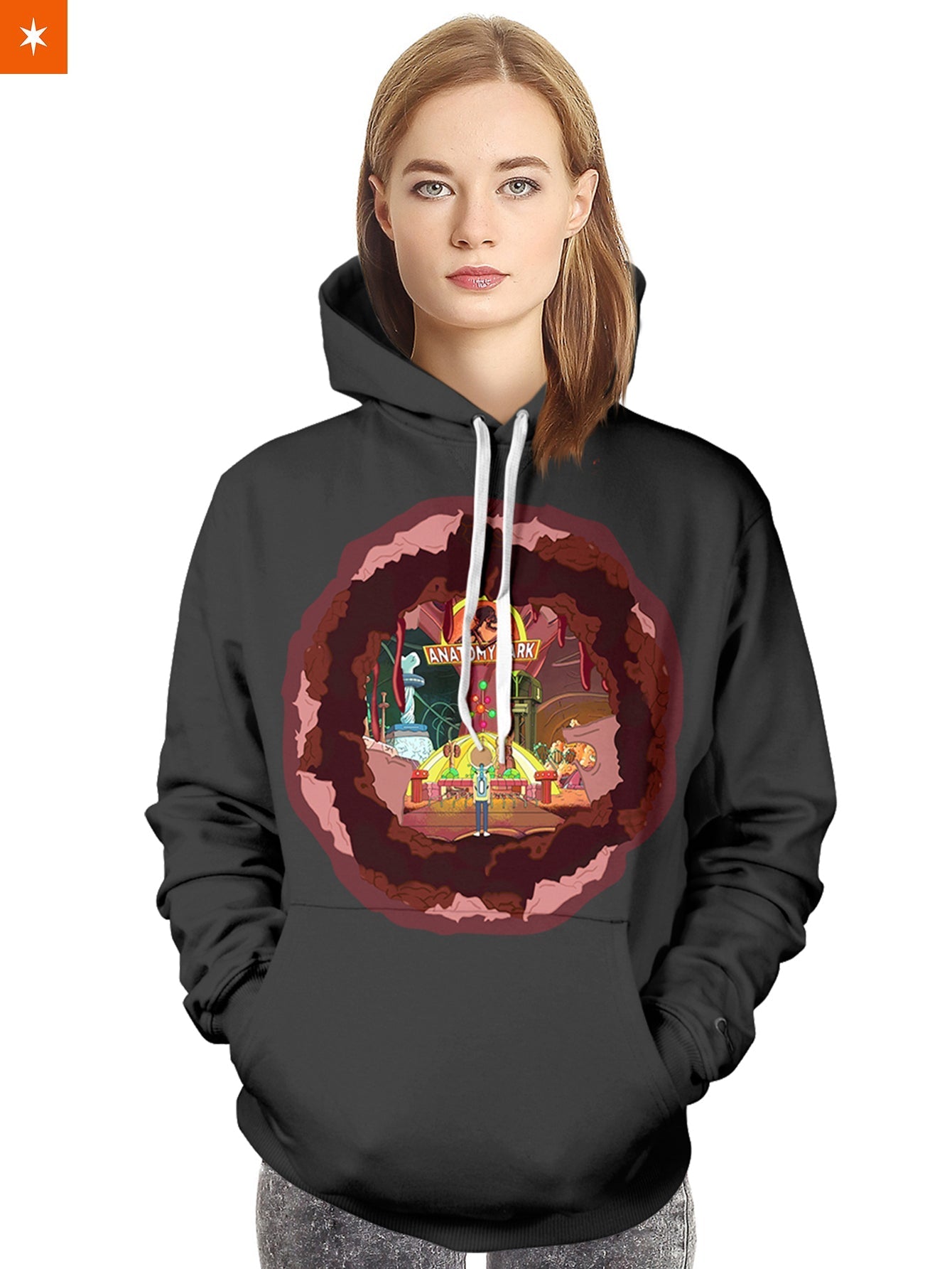 Fandomaniax - Anatomy Park Unisex Pullover Hoodie