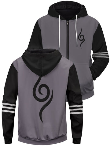 Fandomaniax - Anbu Unisex Zipped Hoodie