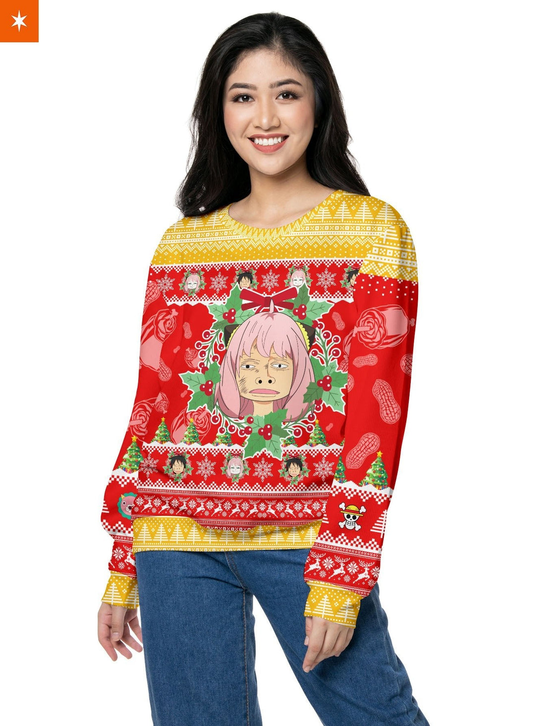 Fandomaniax - Anya Mugiwara Unisex Wool Sweater