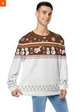 Fandomaniax - Anya Snowy Unisex Wool Sweater