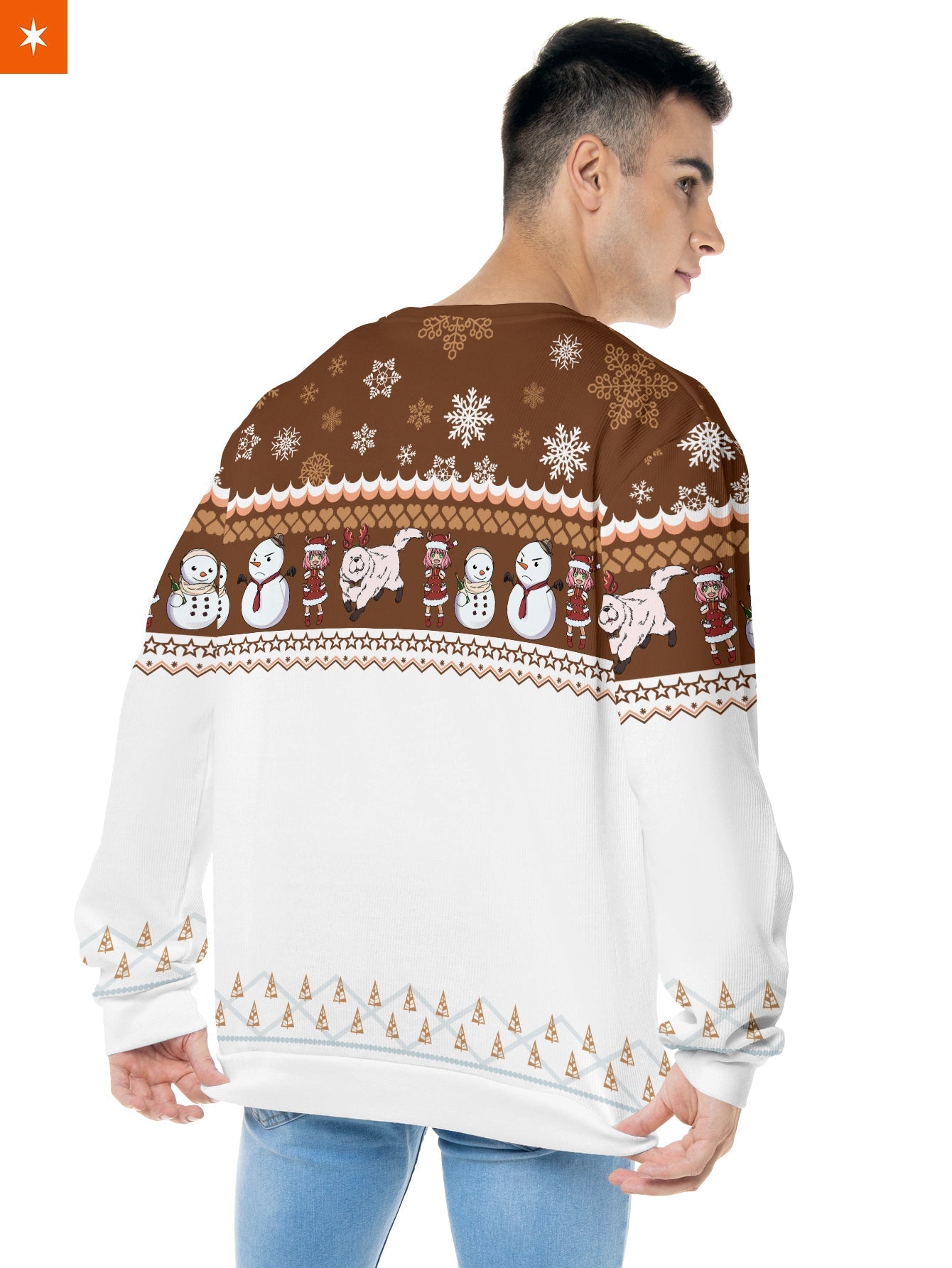 Fandomaniax - Anya Snowy Unisex Wool Sweater