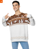 Fandomaniax - Anya Snowy Unisex Wool Sweater