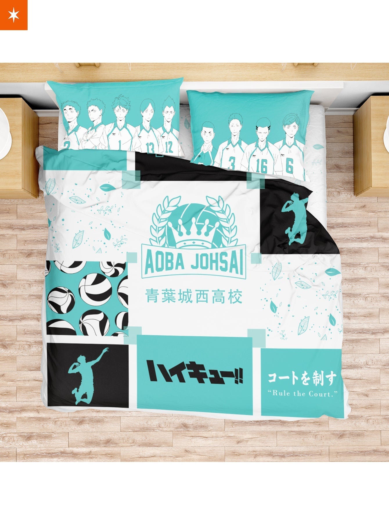 Fandomaniax - Aoba Johsai Cozy Bedding Set