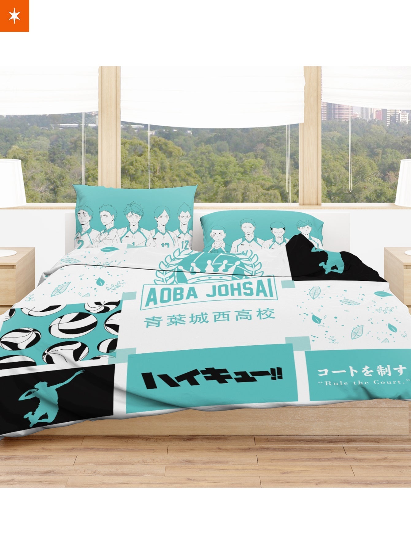 Fandomaniax - Aoba Johsai Cozy Bedding Set