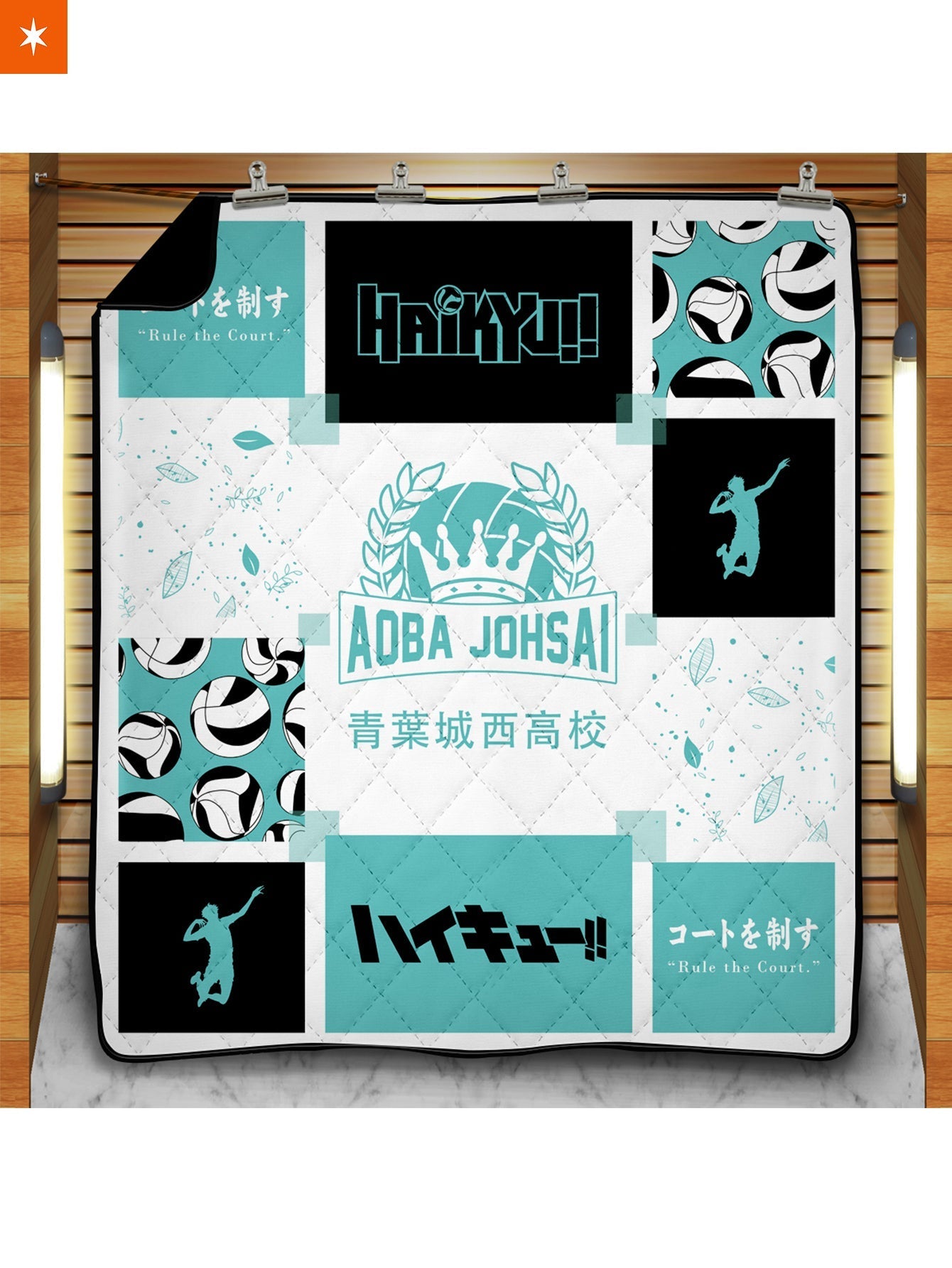 Fandomaniax - Aoba Johsai Cozy Quilt Blanket