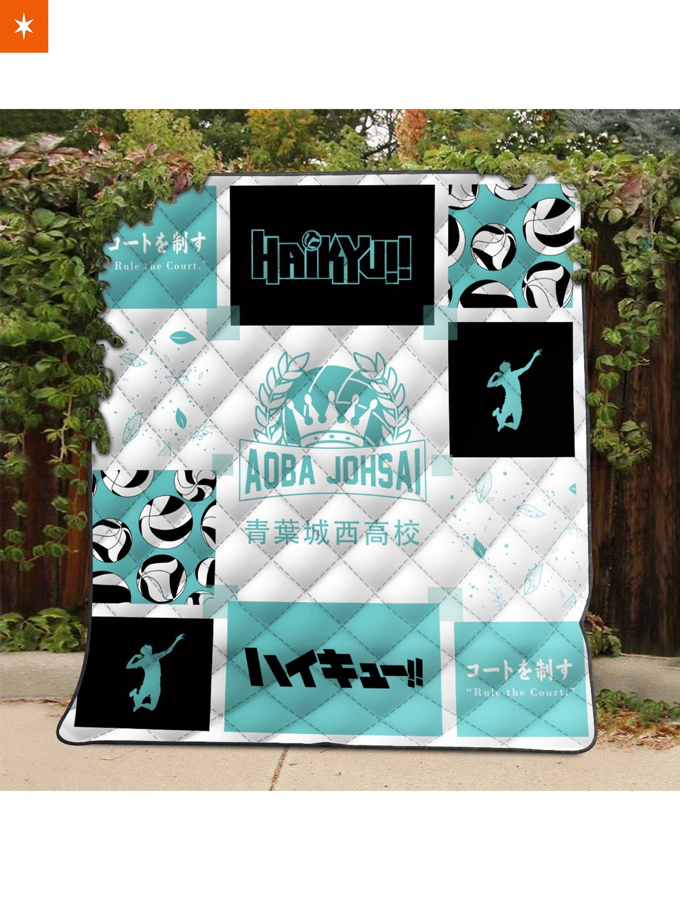 Fandomaniax - Aoba Johsai Cozy Quilt Blanket