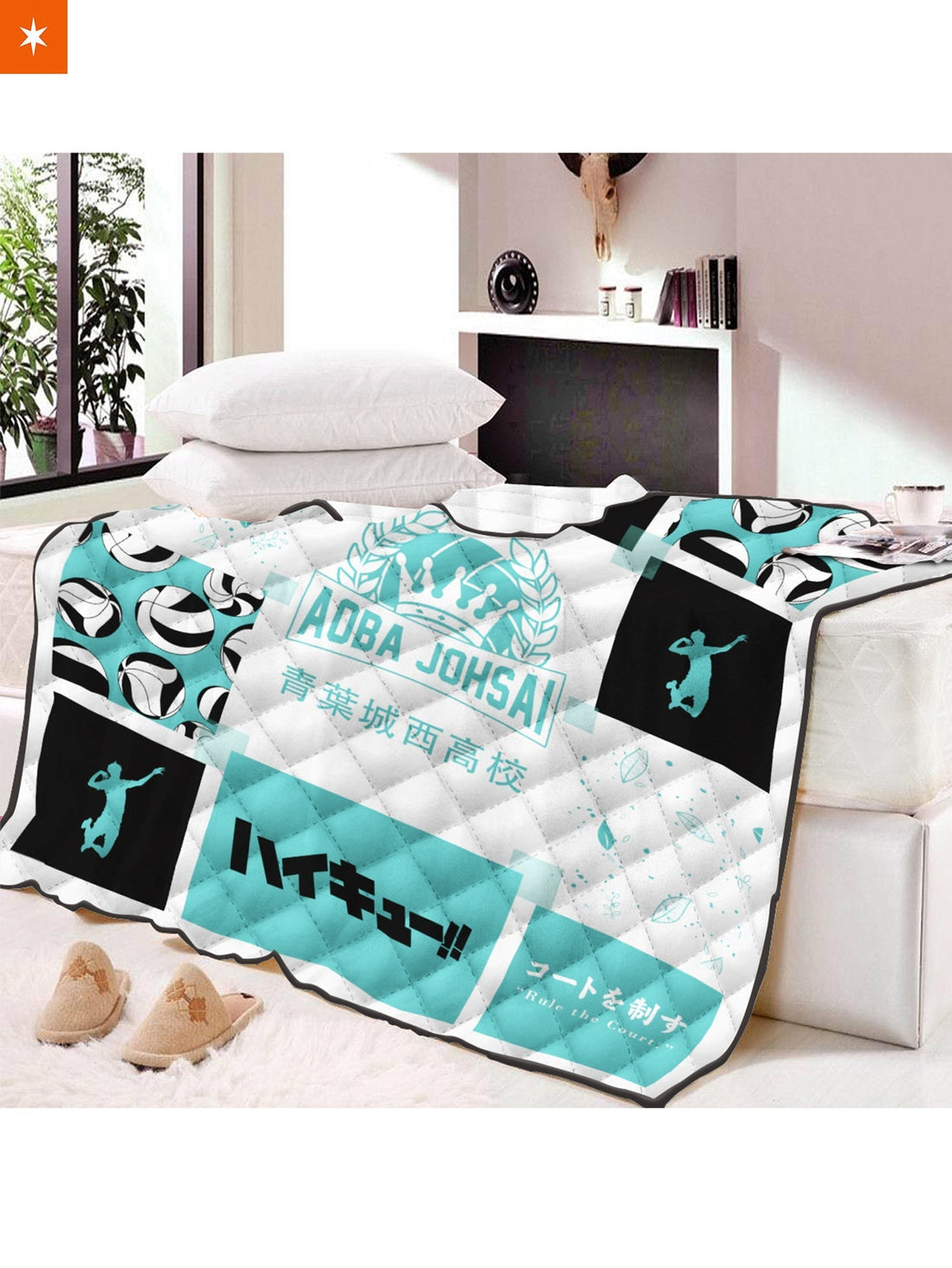 Fandomaniax - Aoba Johsai Cozy Quilt Blanket