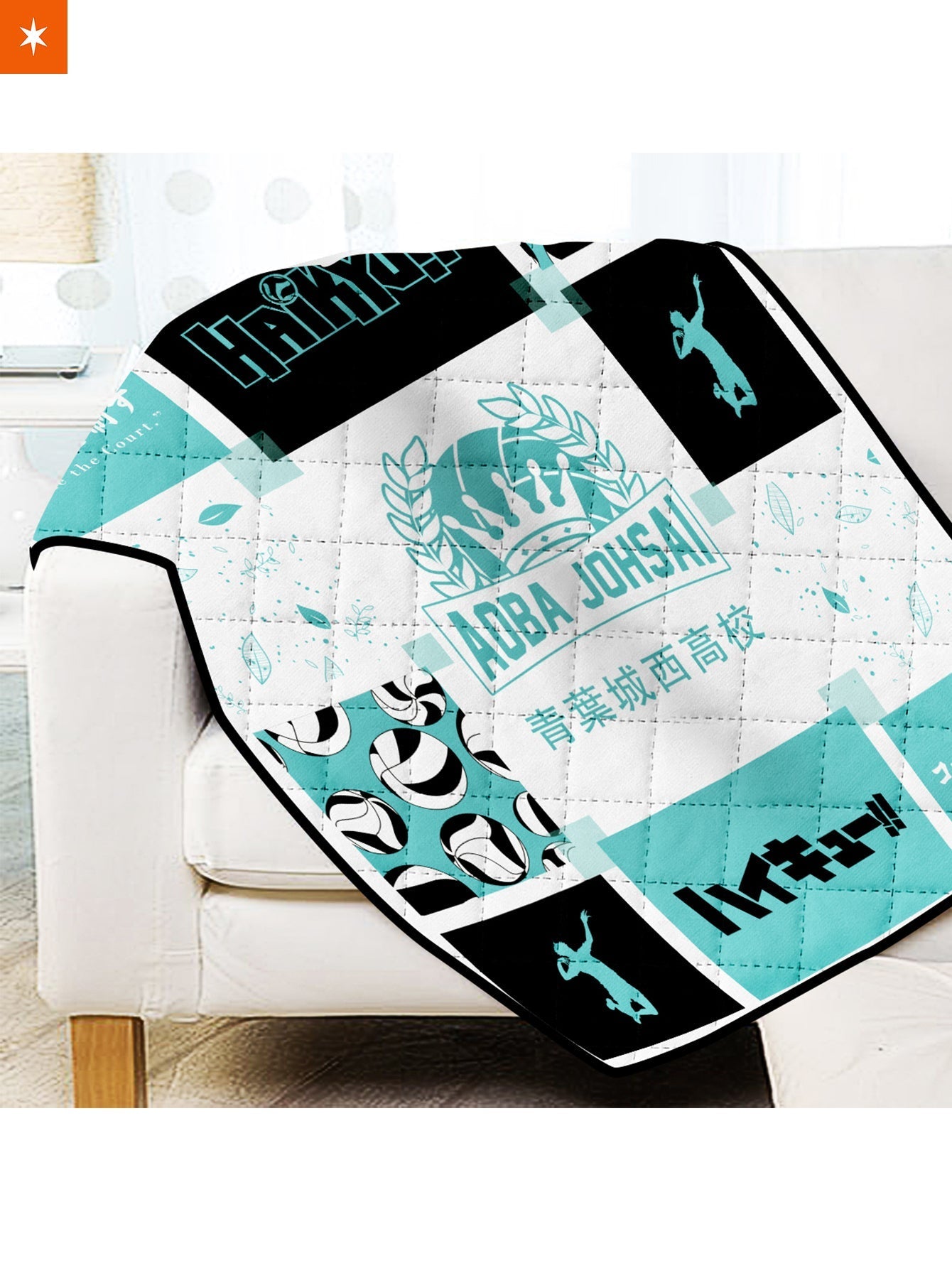 Fandomaniax - Aoba Johsai Cozy Quilt Blanket