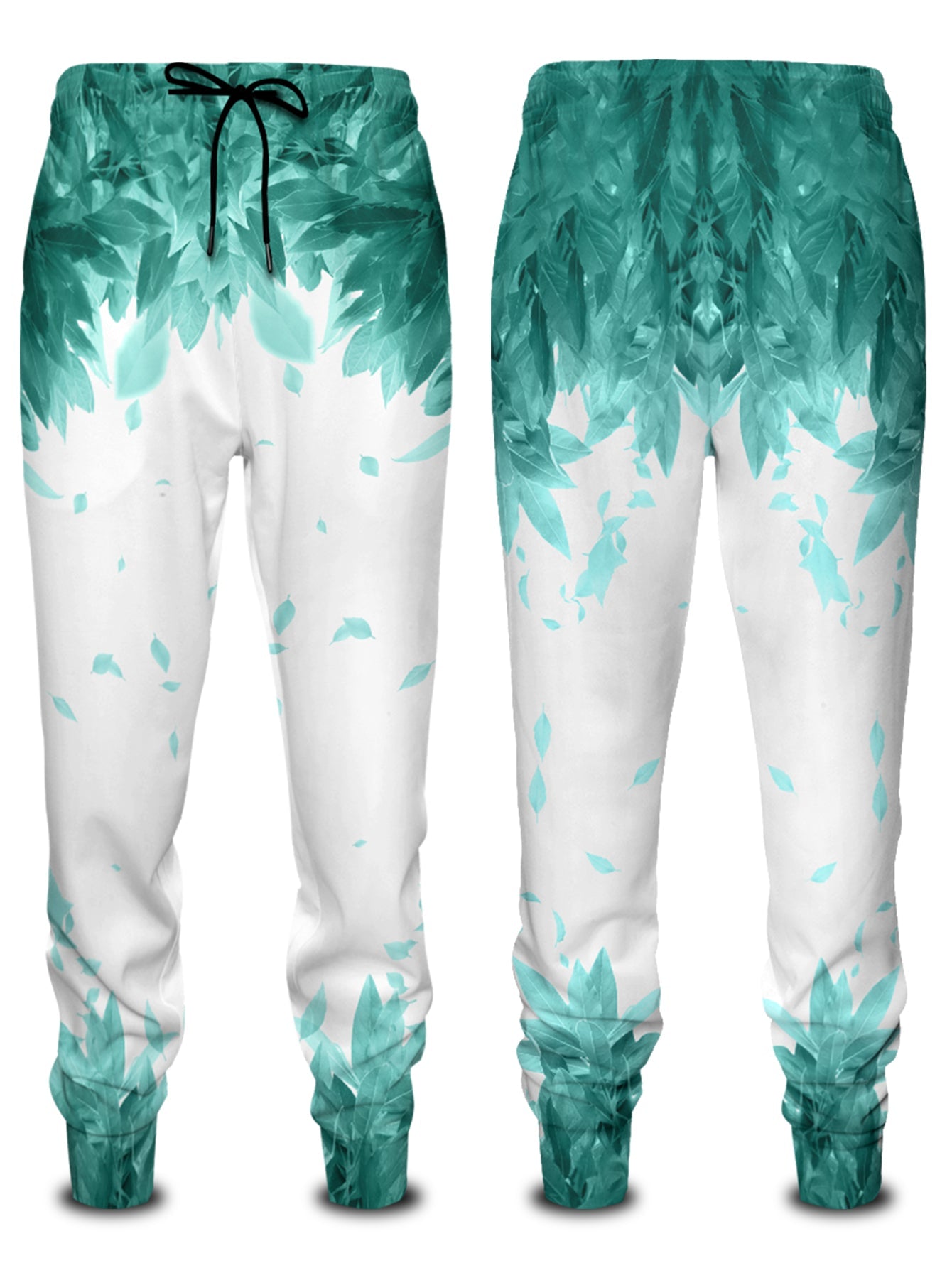 Fandomaniax - Aoba Johsai Green Leaf Jogger Pants