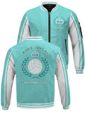 Fandomaniax - Aoba Johsai Jersey Bomber Jacket