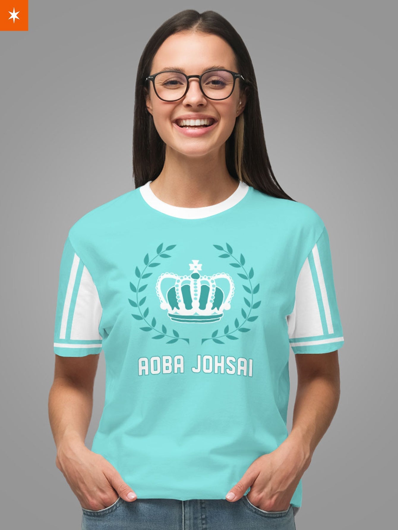 Fandomaniax - Aoba Johsai Jersey Unisex T-Shirt