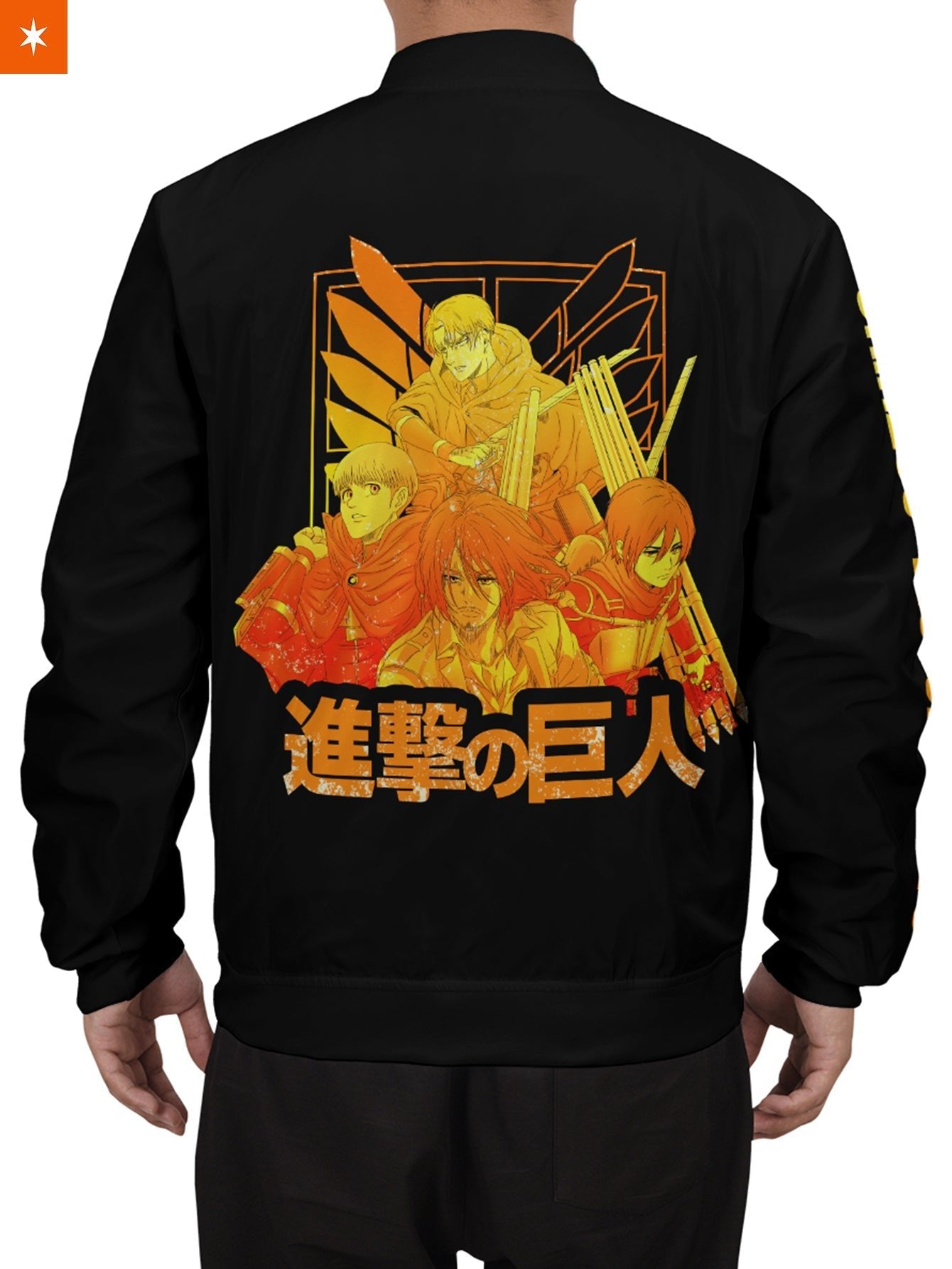 Fandomaniax - AOT Power Four Bomber Jacket