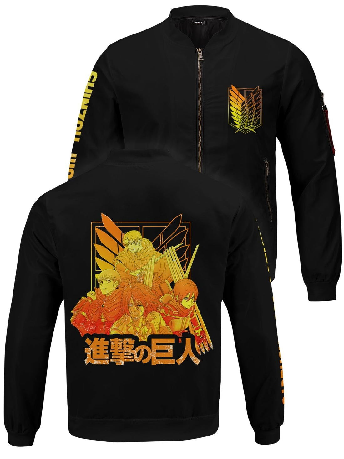 Fandomaniax - AOT Power Four Bomber Jacket