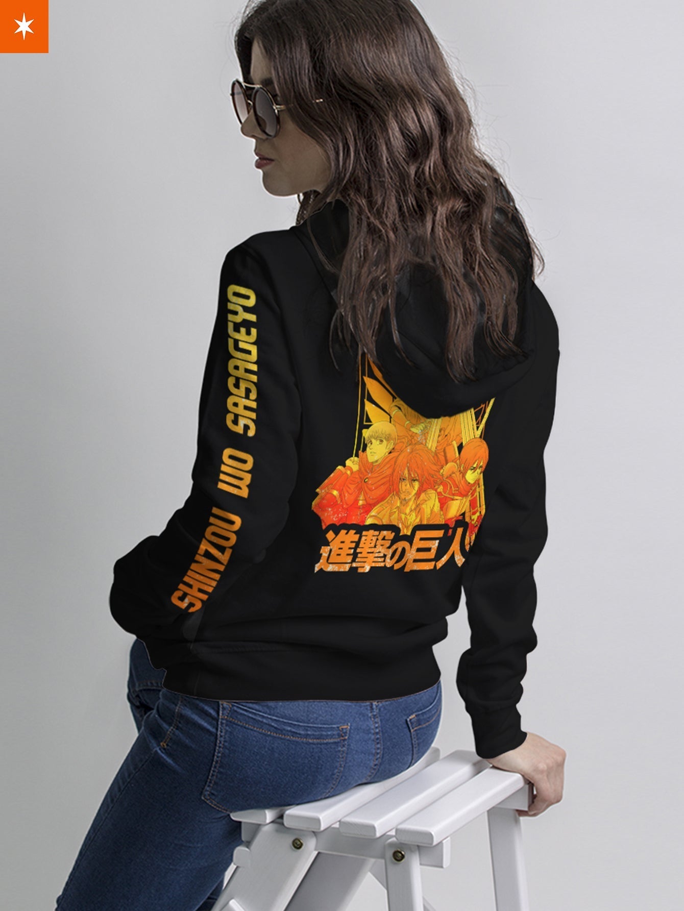 Fandomaniax - AOT Power Four Unisex Pullover Hoodie