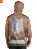 Fandomaniax - AOT Scout Regiment Unisex Pullover Hoodie