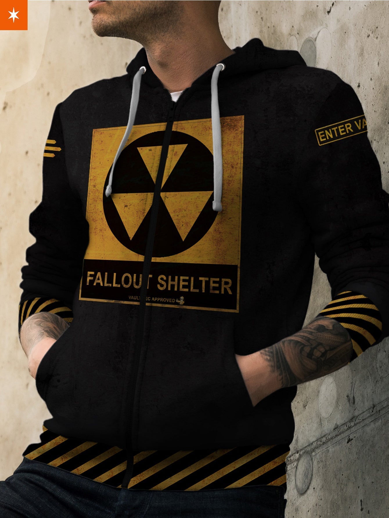 Fandomaniax - Apocalypse Bunker Unisex Zipped Hoodie