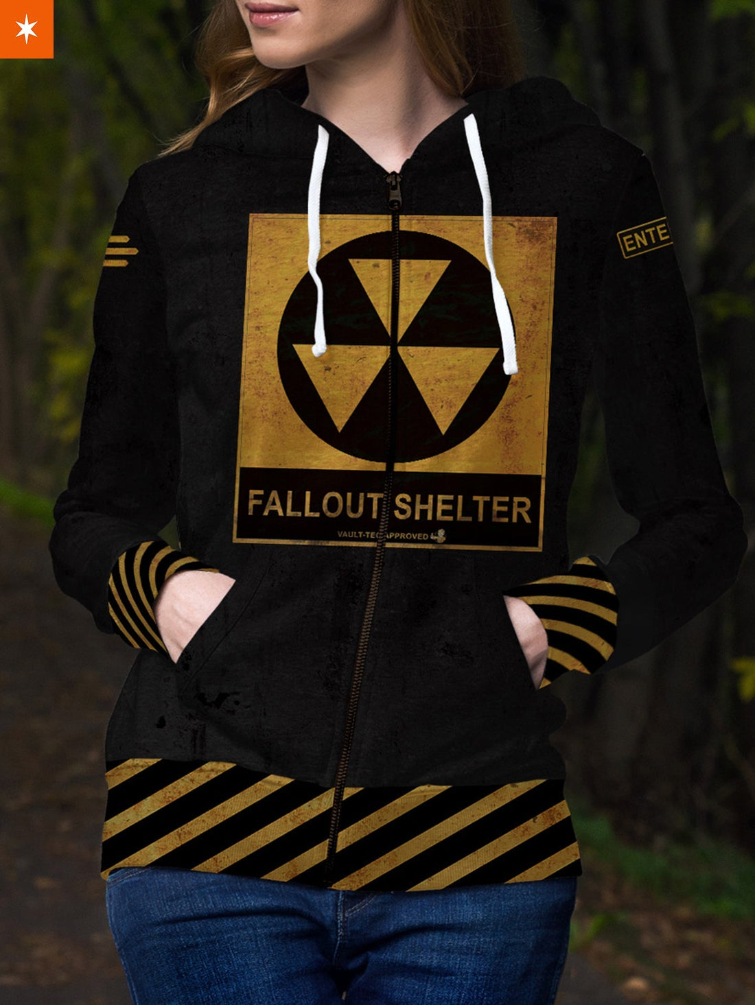 Fandomaniax - Apocalypse Bunker Unisex Zipped Hoodie