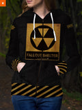 Fandomaniax - Apocalypse Bunker Unisex Zipped Hoodie