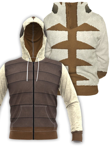 Fandomaniax - Appa Unisex Zipped Hoodie