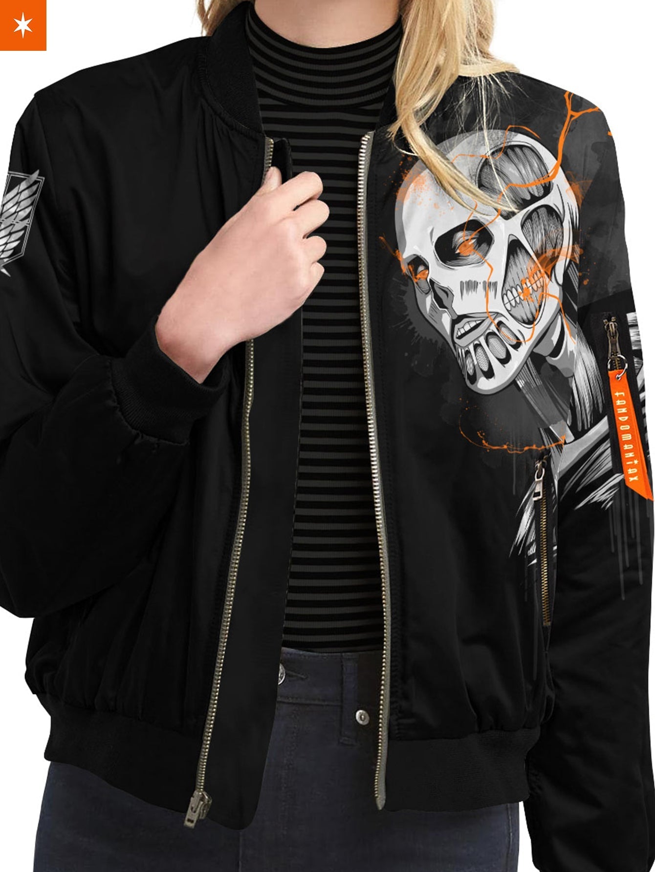 Fandomaniax - Armin Summoning Titan Bomber Jacket