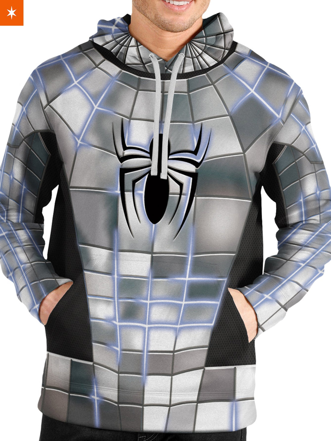 Fandomaniax - Armor Spidey Unisex Pullover Hoodie