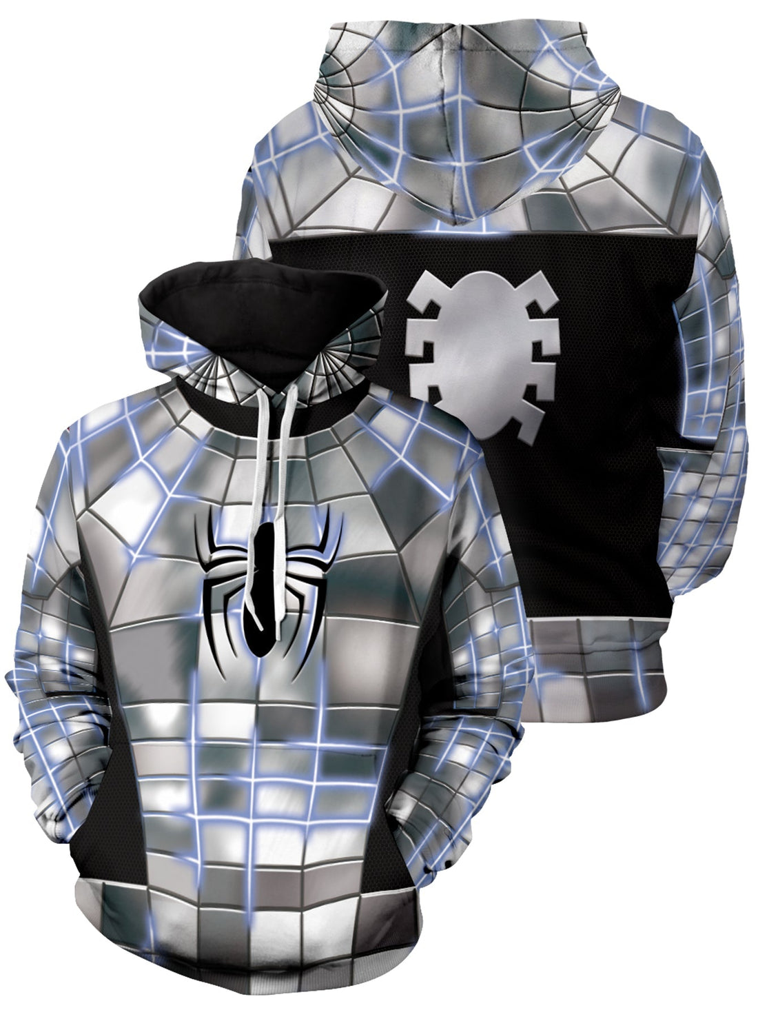 Fandomaniax - Armor Spidey Unisex Pullover Hoodie