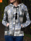 Fandomaniax - Armor Spidey Unisex Zipped Hoodie