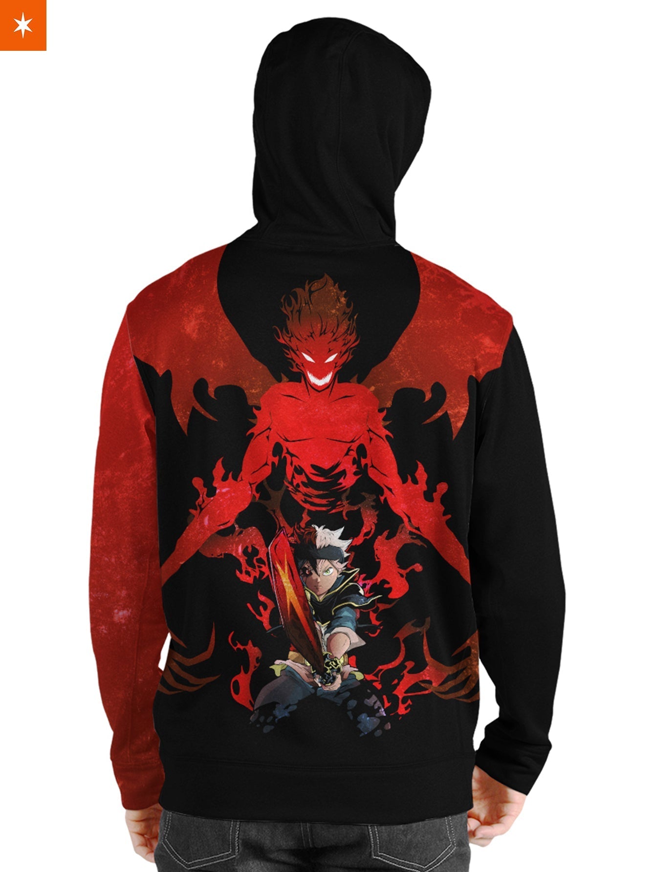 Fandomaniax - Asta Demon Unisex Pullover Hoodie