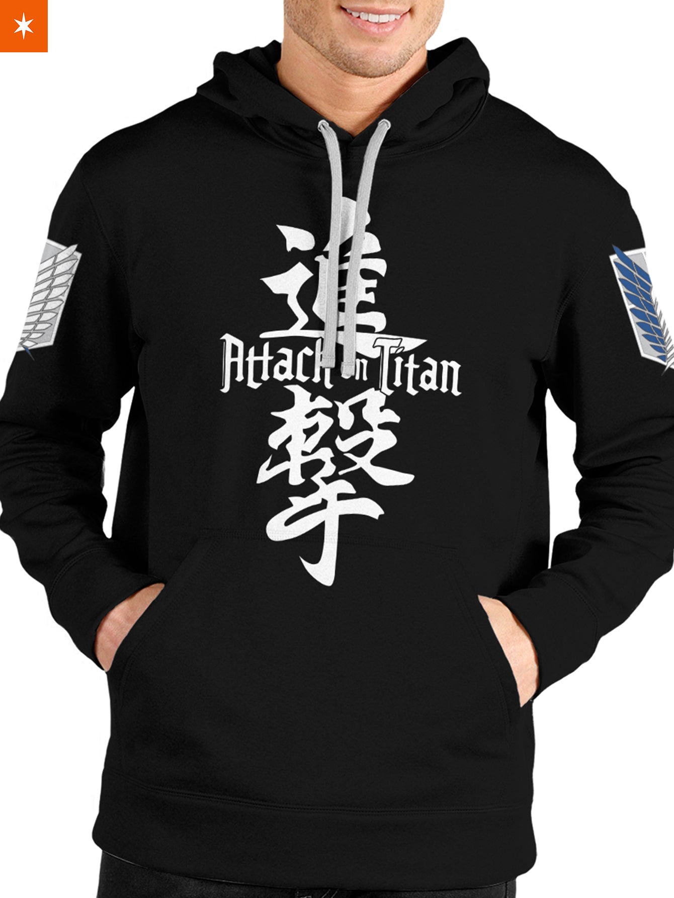 Fandomaniax - Attack on Titan Unisex Pullover Hoodie