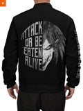 Fandomaniax - Attack Or Be Eaten Alive Bomber Jacket