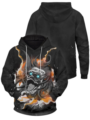 Fandomaniax - Attacking Titan Unisex Pullover Hoodie