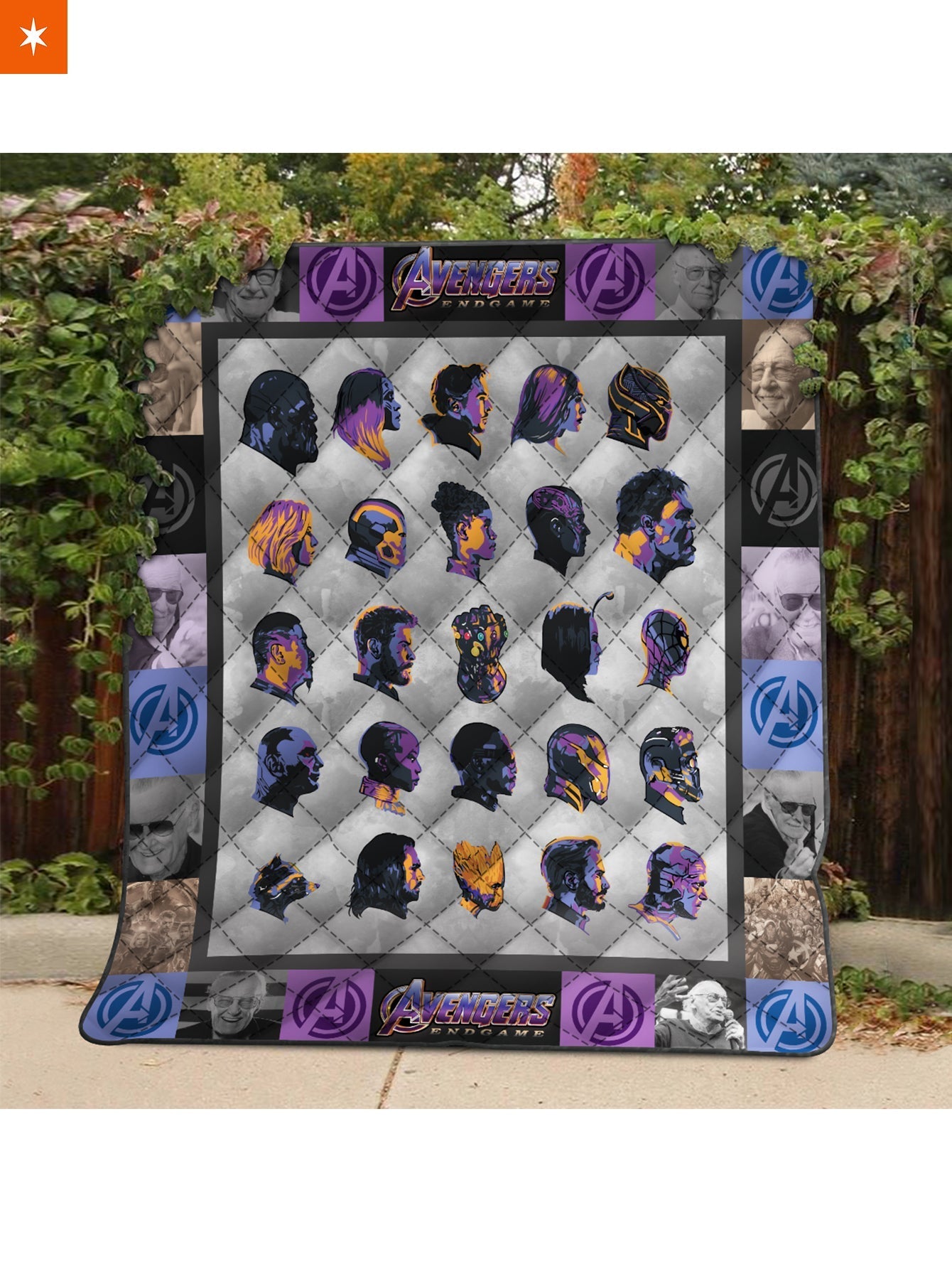 Fandomaniax - Avengers: Endgame Quilt Blanket