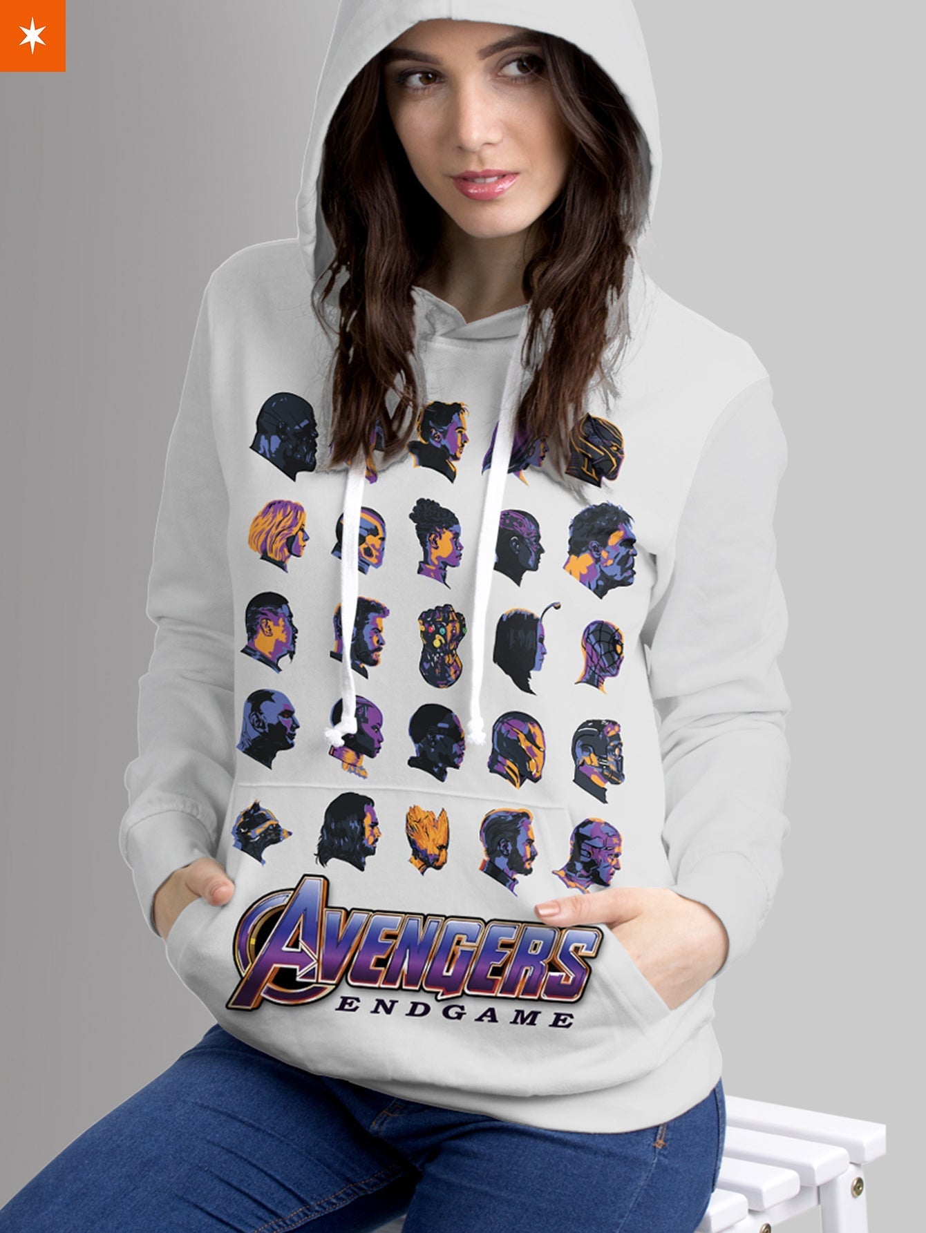 Fandomaniax - Avengers: Endgame Unisex Pullover Hoodie