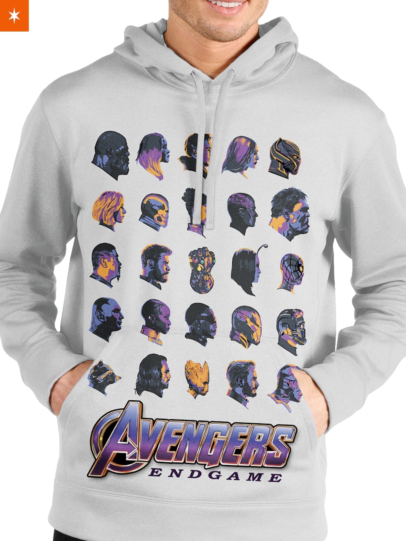 Fandomaniax - Avengers: Endgame Unisex Pullover Hoodie