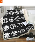 Fandomaniax - Avengers Throw Blanket