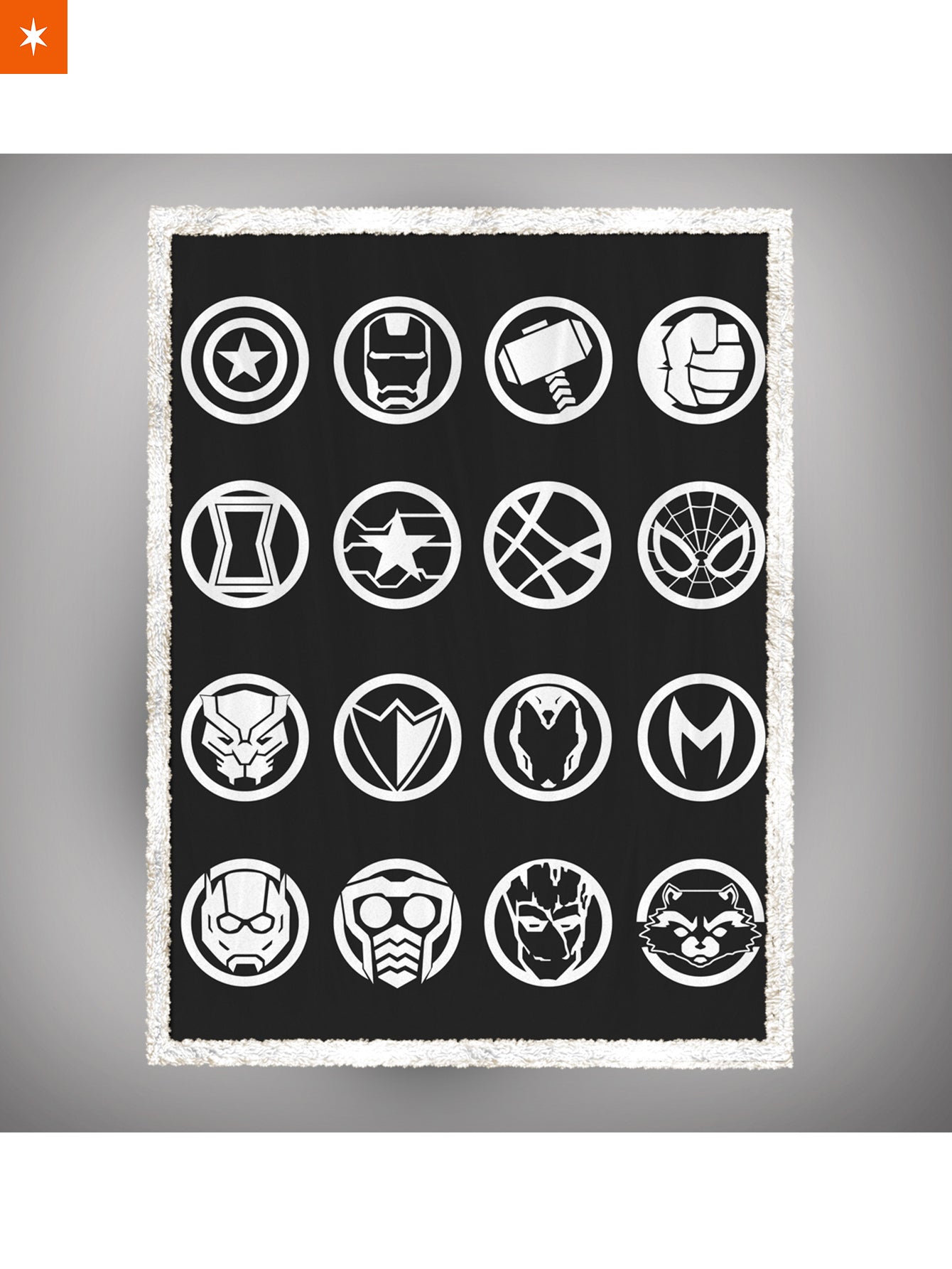 Fandomaniax - Avengers Throw Blanket